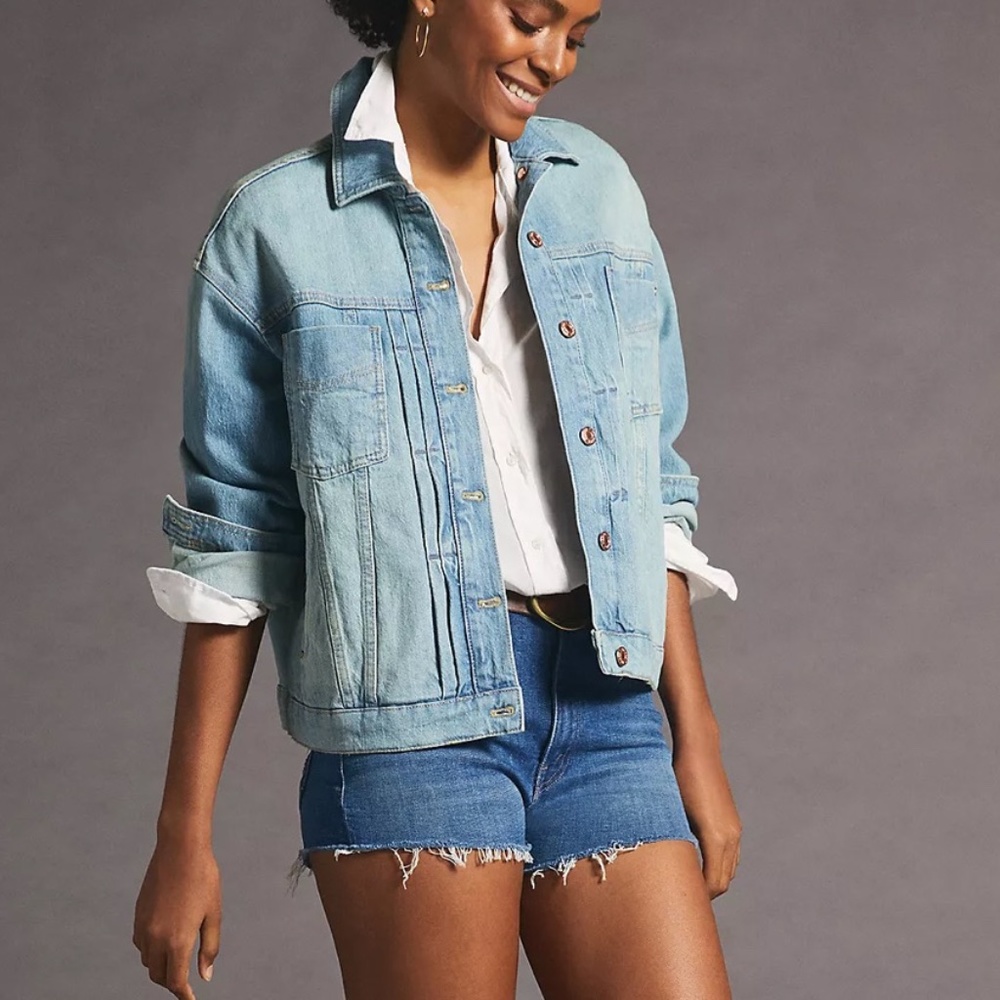 Anthropologie Jean Jacket